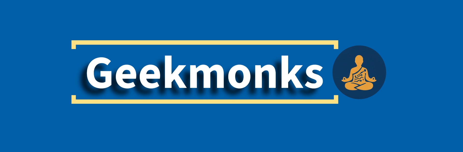 Geekmonks brand illustration