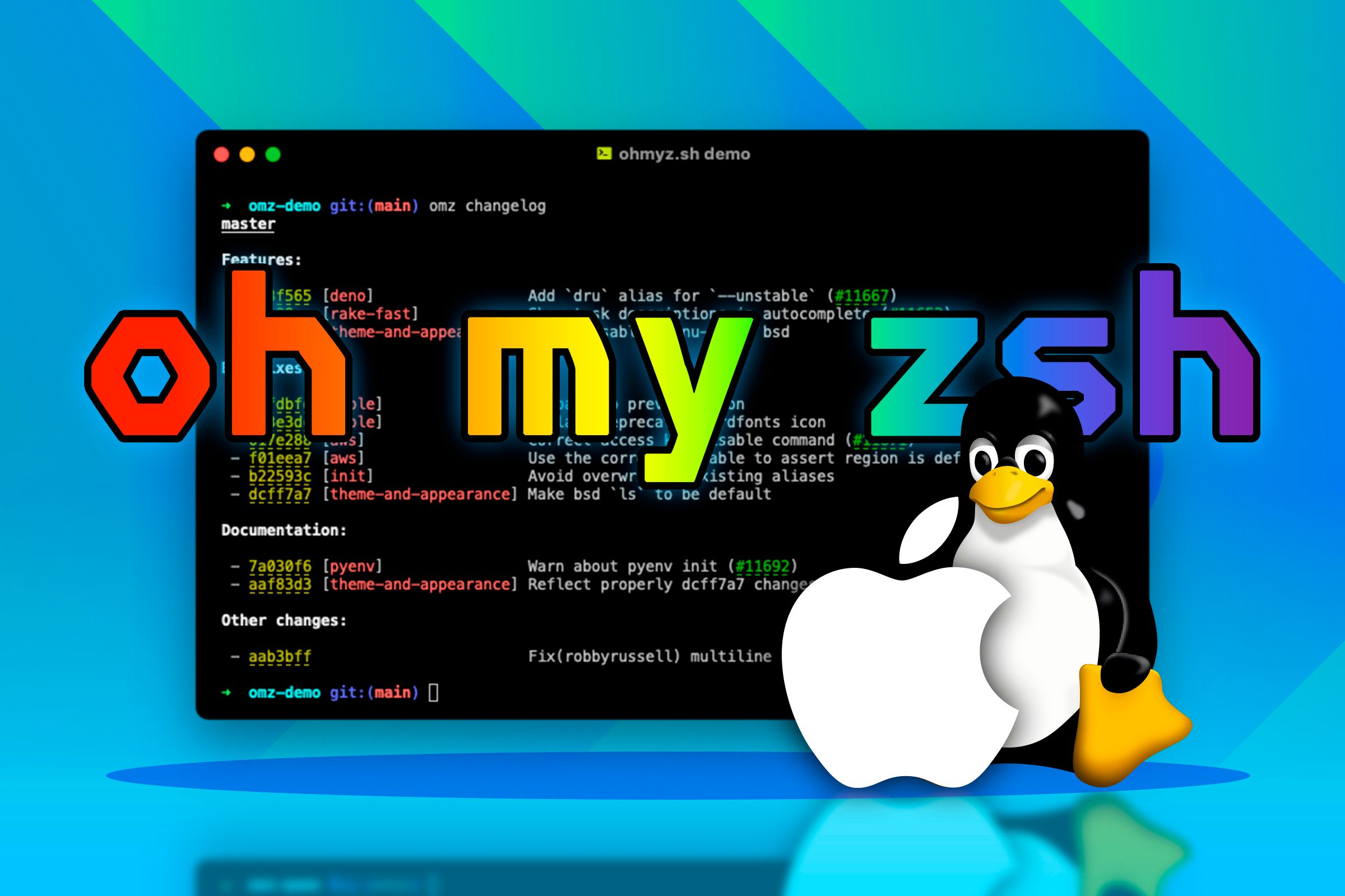 Install Oh My Zsh on Linux